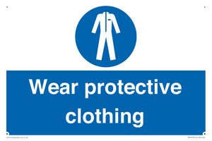 Wear protective clothing